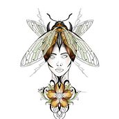 My project for course: Artistic Tattoo Design with Golden Effects in Procreate. Traditional illustration, Digital Illustration, and Tattoo Design project by revibit - 05.17.2022