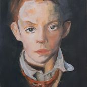 My project for course: Artistic Oil Portraiture on Paper, The boy . % miameutermans tarafından hazırlanan Güzel sanatlar, Tablo, Yağlıbo, Ve a Resim projesi - 05.17.2022