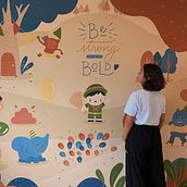 Mural Safari . % Julia Harumi tarafından hazırlanan Geleneksel illüstras, on, Harfler, El Yazısı, Ve Tasarım projesi - 05.18.2022