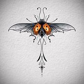 My project for course: Artistic Tattoo Design with Golden Effects in Procreate. Un proyecto de Ilustración tradicional e Ilustración digital de rachealmarieart - 18.05.2022