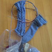 Toe-up lacy socks. Un progetto di Maglia di Vivian - 18.05.2022