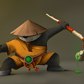 My project for course: Digital Painting for Characters: Color and Light. Een project van Traditionele illustratie, Ontwerp van personages, Digitale illustratie y  Digitaal schilderij van Bartek Frydrychowicz - 18.05.2022