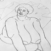 Meu projeto do curso: Introdução ao desenho artístico da figura humana. Un progetto di Bozzetti, Disegno a matita, Disegno, Disegno realistico e Disegno anatomico di renatamiwa - 18.05.2022