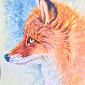 My project for course: Expressive Animal Portraits in Watercolor. Un proyecto de Ilustración tradicional, Pintura a la acuarela, Dibujo realista e Ilustración naturalista				 de sally_jc - 19.05.2022