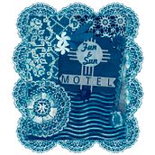 Fun Sun Motel Cyanotype. Arts, Crafts, Fine Arts, Printing, DIY, and Film Photograph project by Janet Carlson - 05.15.2022