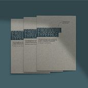 Tipografía, Branding y Editorial | Fromoval. Graphic Design, T, pograph, and Editorial Design project by Lucas Contreras - 05.01.2022