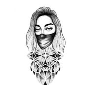 Mój projekt z kursu: Projektowanie tatuaży w estetyce Blackwork. Traditional illustration, Digital Illustration, and Tattoo Design project by Szymon Żok - 05.20.2022