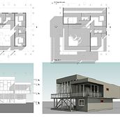 Mi proyecto del curso: Diseño y modelado arquitectónico 3D con Revit. 3D, Architecture, Interior Architecture, 3D Modeling, Digital Architecture, and ArchVIZ project by Efren Antonio Reyes Perez - 05.20.2022