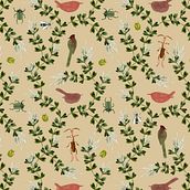 My project for course: Reasons to Repeat. Traditional illustration, Pattern Design, Watercolor Painting, and Printing project by Erin Johnson - 05.20.2022