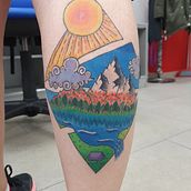 My project for course: Color Techniques for Tattoos. Projekt z dziedziny Trad, c, jna ilustracja,  R, sunek, Ilustracja c, frowa, Projektowanie tatuaż, R, sunek c i frow użytkownika Miryana Gencheva - 21.05.2022