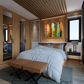 Bathroom Furniture Design . Design, Furniture Design, Making, Interior Design, and 3D Modeling project by den chua - 05.21.2022