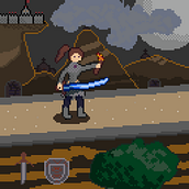 Mi proyecto del curso: Introducción al diseño de personajes en pixel art. Projekt z dziedziny Projektowanie postaci, Gry komputerowe, Pixel art i Projektowanie gier komputerowych użytkownika Edgar Mahí Hernández García - 21.05.2022