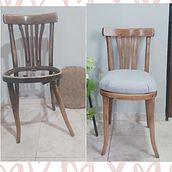 Mi proyecto del curso: Restauración y tapizado de sillas. Projekt z dziedziny Craft, Projektowanie i w, rób mebli, Projektowanie wnętrz, DIY, Obróbka drewna, Upc i cling użytkownika Noelia Marcero - 21.05.2022