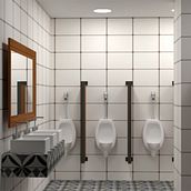 Remodelacion de baños. Architecture, Interior Architecture, Digital Architecture, ArchVIZ, and Design project by Sebastian Hernandez Beltran - 05.17.2022