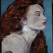 Il mio progetto del corso: Ritratti contemporanei a olio. Traditional illustration, Fine Arts, Painting, and Oil Painting project by maria_malaguti_02 - 05.22.2022