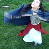 Lucy Pevensie costume (from 2008 Prince Caspian film). Costume Design, Pattern Design, Patternmaking, Dressmaking, and Textile Design project by Anna Sharman - 05.22.2022