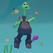 My project for course: 3D Character Creation in Blender. Un progetto di 3D, Character design, Modellazione 3D, Character design 3D e Progettazione 3D di Rana Raafat - 25.04.2022