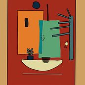 Il mio progetto del corso: Design di composizioni di arte astratta. Design, Traditional illustration, Fine Arts, Graphic Design, and Digital Design project by Manuela Crasta - 05.22.2022