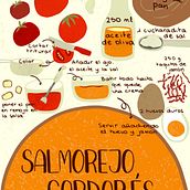 Mi proyecto del curso: Recetas ilustradas: crea dibujos deliciosos. Traditional illustration, Infographics, Vector Illustration, Drawing, Digital Illustration, Digital Painting, Sketchbook, Ink Illustration, and Naturalistic Illustration project by Mara Hernández - 06.02.2022