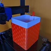 Mi proyecto del curso: Diseño de una maceta con mampostería de autorriego. 3D, Product Design, 3D Modeling, and 3D Design project by erickcrespo98 - 05.22.2022