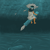 Mi proyecto del curso: Ilustraciones oníricas con acuarela. Traditional illustration, Drawing, Watercolor Painting, Children's Illustration, Narrative, and Editorial Illustration project by Maria Beltran Catalan - 05.22.2022