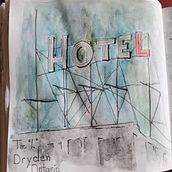 My project for course: Architectural Sketching with Watercolor and Ink. Sketching, Drawing, Watercolor Painting, Architectural Illustration, Sketchbook & Ink Illustration project by Linda Rogers - 05.23.2022