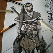 Les royaumes d'Isempar. Un proyecto de Ilustración tradicional, Diseño de personajes, Bellas Artes y Diseño gráfico de carvalhovianney - 23.05.2022