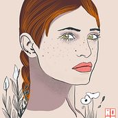 Tecnicas tradicionales con Procreate. Traditional illustration, Character Design, and Graphic Design project by Rosa Bastida González - 05.23.2022