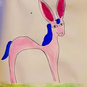 cavaglio rosa. Traditional illustration project by Patusca Morcego - 05.23.2022