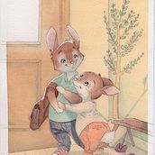 Mi proyecto del curso: Creación de personajes animales en acuarela para libros infantiles. Un progetto di Illustrazione tradizionale, Belle arti, Pittura, Disegno, Pittura ad acquerello, Illustrazione infantile e Narrativa di Franz Torrellas - 23.05.2022