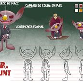 Mi proyecto del curso: Diseño de personajes para videojuegos y aplicaciones. Character Design, Digital Illustration, Video Games, Game Design, and App Development project by Miky Fregoso Rocha - 05.24.2022