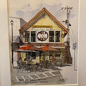 Pen and Marker Project. Traditional illustration, and Architecture project by Lou Davis - 05.24.2022