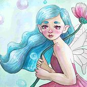 My project for course: Fairy-Tale Illustration with Watercolors. Un progetto di Illustrazione tradizionale, Pittura, Disegno, Illustrazione digitale e Pittura ad acquerello di Lucie Lencová - 24.05.2022