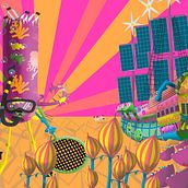 My project for course: Illustrated Character Design and World Creation. Een project van Traditionele illustratie, Ontwerp van personages, Vectorillustratie y Digitale illustratie van Kathryn McKelvey - 24.05.2022