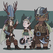 Meu projeto do curso: Fábrica de personagens ilustrados. Traditional illustration, Character Design, Digital Illustration, Children's Illustration, and Narrative project by Robô X - 05.24.2022