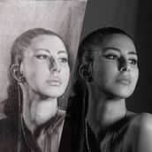 Mi proyecto del curso: Retrato realista con lápiz de grafito. Traditional illustration, Fine Arts, Sketching, Pencil Drawing, Drawing, Portrait Drawing, Realistic Drawing, Artistic Drawing, and Figure Drawing project by Nahuel Ventura - 05.24.2022