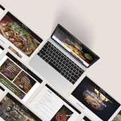Diseño web desarrollado con Wordpress. Een project van  Ontwerp, Webdesign, IT, UX / UI y CSS van Deborah Manzaneque - 24.05.2022