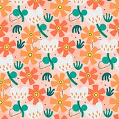 Festival de flores / Floral party. Un progetto di Illustrazione tradizionale, Illustrazione vettoriale, Illustrazione digitale, Design e Graphic design di Carlos León - 24.05.2022