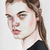 Mi proyecto del curso: Retrato en acuarela a partir de una fotografía. Traditional illustration, Watercolor Painting, and Portrait Drawing project by Cristina Vera - 05.25.2022