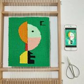 Il mio progetto del corso: Tessitura contemporanea su telaio a cornice. Projekt z dziedziny Craft, Dekoracja wnętrz,  Tkactwo, DIY i Tkanie użytkownika Carla Pusceddu - 24.05.2022