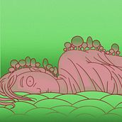 Astenia. Traditional illustration, and Digital Illustration project by clara soriano - 05.24.2022