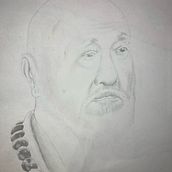 My project for course: Portrait Sketchbooking: Explore the Human Face. Sketching, Drawing, Portrait Drawing, Artistic Drawing, and Sketchbook project by Andres Portillo - 05.25.2022