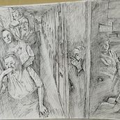 mijmeringen. Un progetto di Bozzetti, Disegno, Disegno a matita, Disegno di ritratti e Sketchbook di Rita Stevens - 25.05.2022