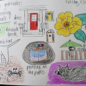 My project for course: Illustrated Life Journal: A Daily Mindful Practice. Fine Arts, Sketching, Creativit, Drawing, and Sketchbook project by Laurie - 05.25.2022