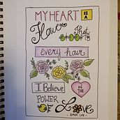 My project for course: Creative Doodling and Hand-Lettering for Beginners . % jmackenzienorthmountain tarafından hazırlanan Geleneksel illüstras, on, Harfler, Çizim, Ve El Yazısı projesi - 05.01.2022