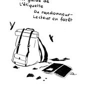 My first fanzine : The little guide to etiquette for the hiker-reader. Un progetto di Illustrazione tradizionale, Disegno e Sketchbook di ookfan - 26.05.2022