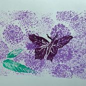 Mein Kursprojekt: Skizzenbuch mit handgemachten Stempeln. Traditional illustration, Pattern Design, Printing, Sketchbook, and Engraving project by nadinekarker - 05.26.2022