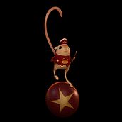CGI project: Coraline Jumping Mouse-2021. 3D, and Animation project by Ella Pascucci - 12.30.2021