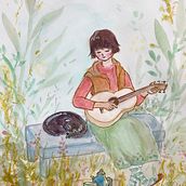 My project for course: Exploratory Sketchbook: Find Your Drawing Style. Un progetto di Illustrazione tradizionale, Bozzetti, Creatività, Disegno, Pittura ad acquerello, Sketchbook e Pittura gouache di maymulder - 26.05.2022