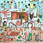 Mi proyecto final. Ilustração tradicional projeto de anitacarstens - 26.05.2022
